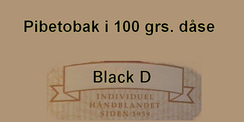 2564/ Black D 