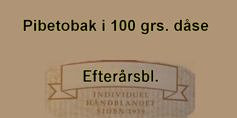 Efterrsblanding (D4127)