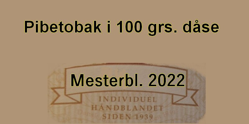 Mesterblanding 2022