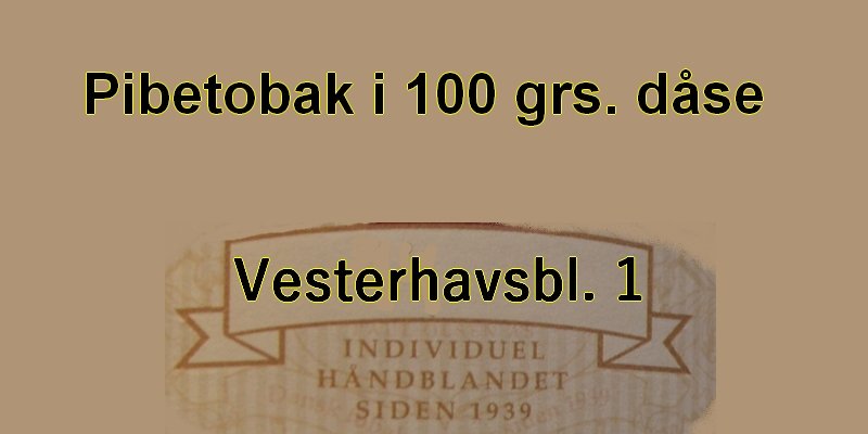 Vesterhavsblanding 1 (D0841)